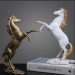 Wholesale Creative Resin Ornament Crafts Household Modern Simplicity Successful Office Table Horse Home Decor Decoration