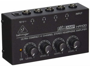 Behringer HA400 4-Channel Headphone Amplifier
