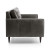 Petrie 86 Leather Mid-Century Sofa