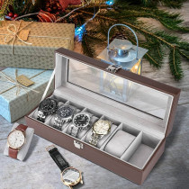 Crystal watch box 