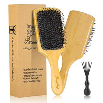 Classic Wooden Paddle Brush