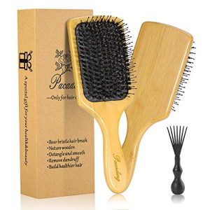 Classic Wooden Paddle Brush