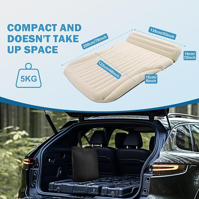 Car Bed - Leakproof Comfortable Durable Car Mattress