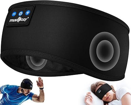 MUSICOZY Wireless Bluetooth Headband 5.4