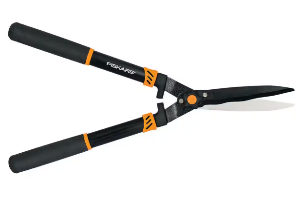 22 in. Wavy-blade Hedge Shears with Adjustable Blades