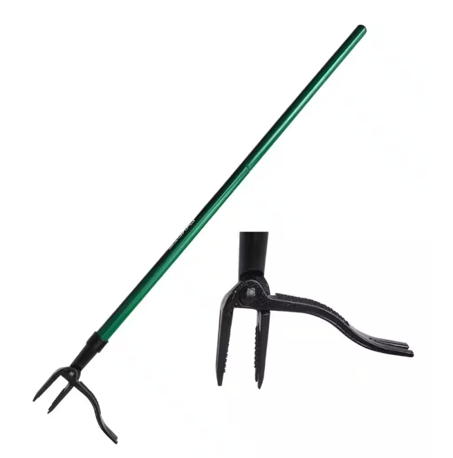 44 Inch Steel Stand Up Weed Puller with Long Handle