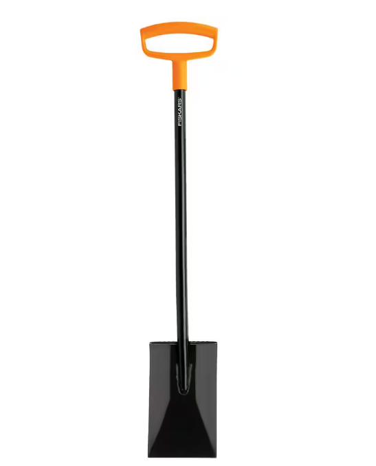 47 in. Steel D-handle Garden Spade