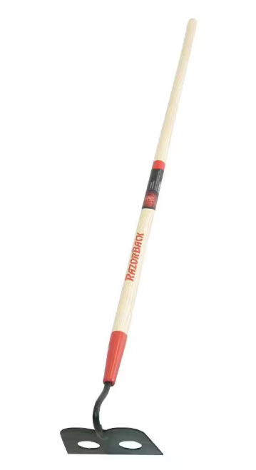 54 in. Forged Gooseneck Mortar Hoe