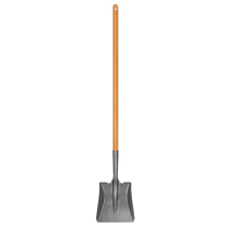 47 in. Wood Handle Carbon Steel Transfer Shovel