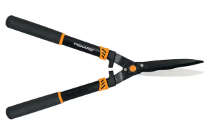 22 in. Wavy-blade Hedge Shears with Adjustable Blades