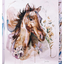 Painting - watercolor -Horse