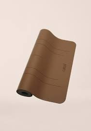 brown adidas yoga mat