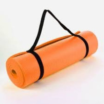 sun orange yoga mat
