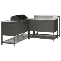 Outdoor Kitchen Bar+Table