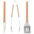 3-piece barbecue tools set