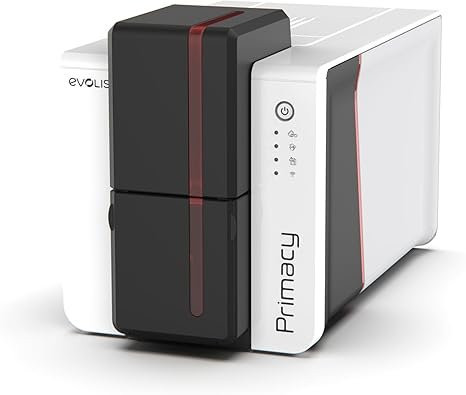 Evolis Primacy 2 Dual-Sided ID Card Printer & Supplies Bundle Badge Machine