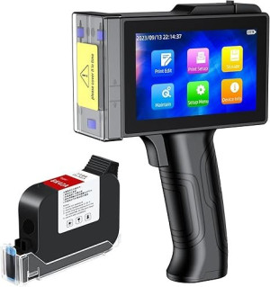 TIJ800 Handheld Printer with LED Touch Screen