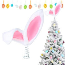 Easter Tree Topper Bunny Ears Christmas Tree
