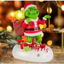 Christmas Table Decoration - Green Monster