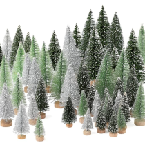 Christmas Decorations Mini Christmas Trees,