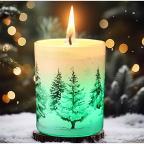 Christmas Scents Candles Festive Scented Candle Jars