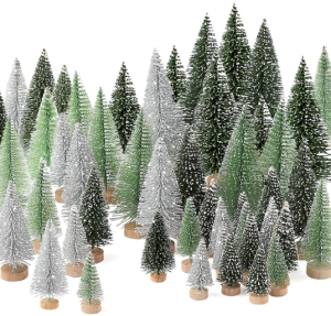 Christmas Decorations Mini Christmas Trees,