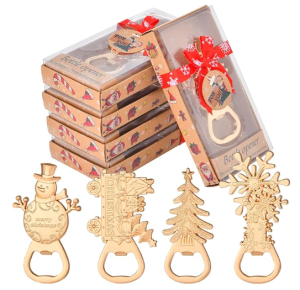 24 PCS Christmas Themed Bottle Openers