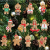 12PCS Gingerbread Man Ornaments for Christmas Tree