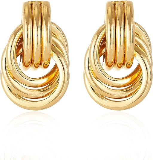 Knot Heart Earrings