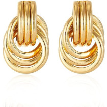 Knot Heart Earrings
