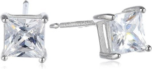 Zirconia Stud Earrings