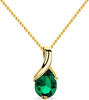 Gold Green Pendant