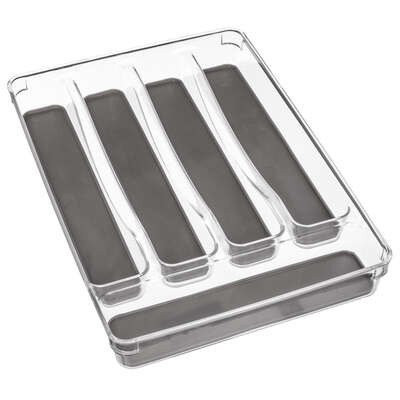 Klaser za escajg 23x32x4.5cm sivi/transp. Secret de Gourmet