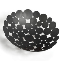 Korpa za voće fi 29x8.5cm crna Zeller