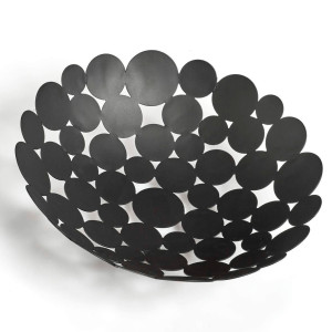 Korpa za voće fi 29x8.5cm crna Zeller
