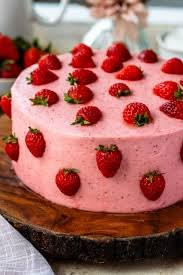 Jagoda vanila torta