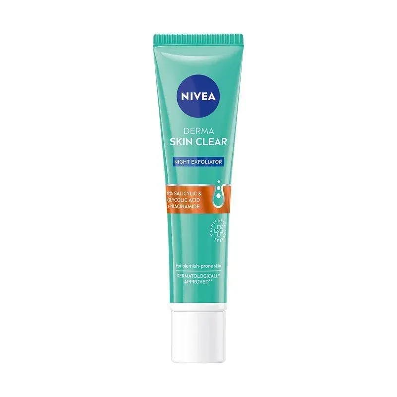 Nivea Derma Skin Clear noćni eksfolijant 