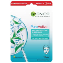 Garnier Skin Naturals Pure Active maska u maramici protiv nepravilnosti