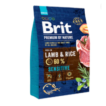 BRIT PREMIUM by Nature Sensitive s jagnjetinom i pirinčem