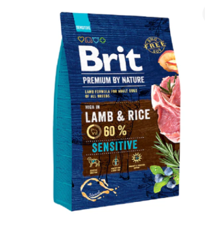 BRIT PREMIUM by Nature Sensitive s jagnjetinom i pirinčem