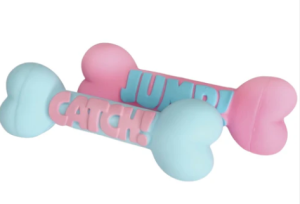CAMON Igračka za pse Kost Jump&Catch, vinil, raznih boja, 