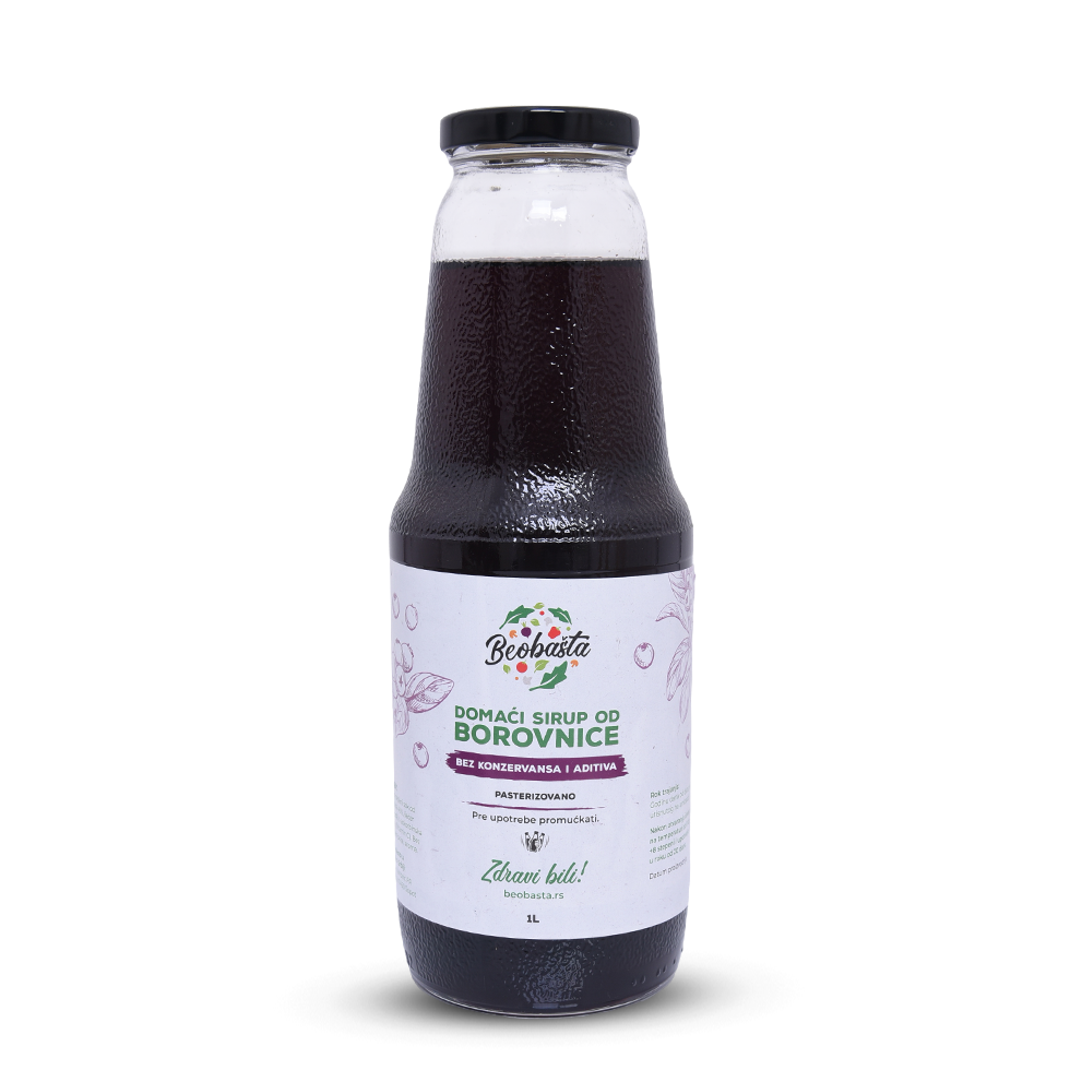 Domaći sirup od borovnice