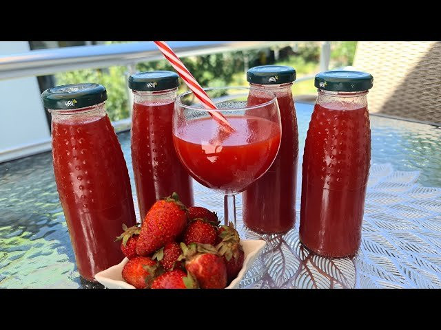 Domaći sirup od jagode