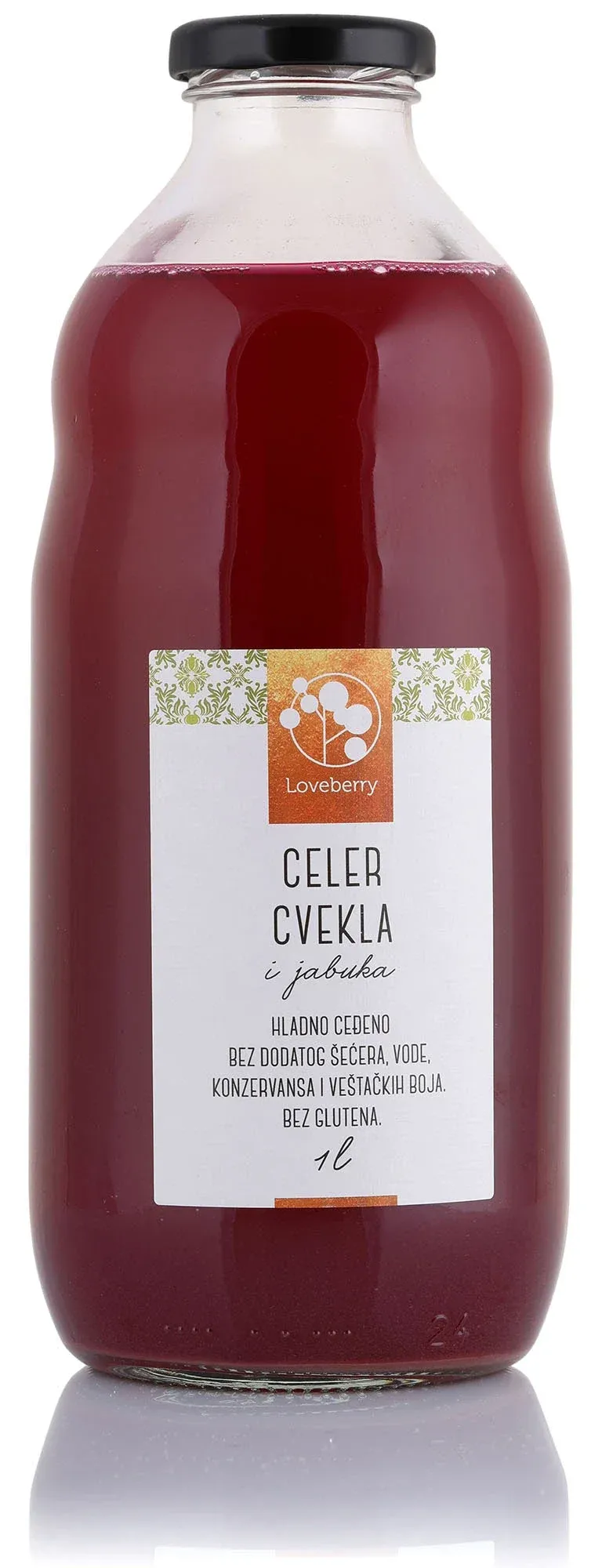 Loveberry sok od: celera, cvekle i jabuke