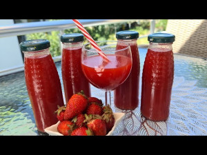Domaći sirup od jagode