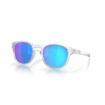 NAOČARE OAKLEY LATCH matte clear-prizm sapphire polarized
