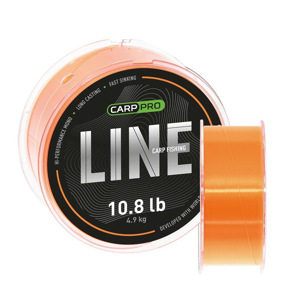 CARP FISHING LINE FLUO ORANGE 1000m