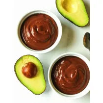 Čoko-avokado puding