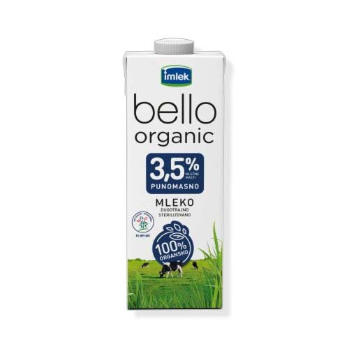 Imlek bello punomasno dugotrajno mleko 3,5%mm – 0,75l