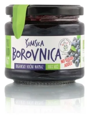 Namaz od borovnice (organski proizvod) 200 g Nisha 